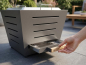 Preview: Grill Welten Raucharme Feuerschale (Firepit) aus Edelstahl – Stainless Steel