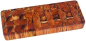 Preview: Teak Servierbrett, Schneidebrett mit Griffaussparungen, rechteckig (TH315)