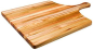 Preview: Teak chopping board, rectangular, with handle (TH519)