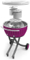 Preview: Starter-Set LotusGrill XXL Pflaumenlila, 5-tlg
