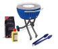 Preview: Starter-Set LotusGrill XXL Tiefblau, 5-tlg