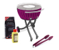 Preview: Starter-Set LotusGrill XXL Pflaumenlila, 5-tlg