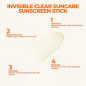 Preview: SINOZ Sinoz Invisible Clear Suncare Stick SPF50+