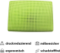 Preview: MAPE Nackenstützkissen viscoelastischer Thermo-Soft-Schaum 100% Baumwollbezug. geruchlos (Camping, 50 x 35 x 13,8 cm)
