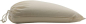 Preview: MAPE Nackenstützkissen viscoelastischer Thermo-Soft-Schaum 100% Baumwollbezug. geruchlos (Camping, 50 x 35 x 13,8 cm)