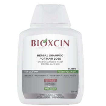 Bioxcin herbal shampoo against hair loss for oily hair 300 ml