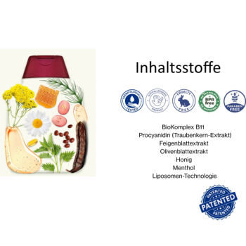 Preview: Bioxcin herbal shampoo against hair loss for oily hair 300 ml