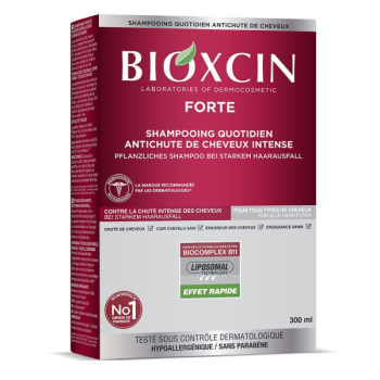 Preview: Bioxcin Forte Set für intensiven Haarausfall 300 ml Shampoo + 3x 50ml Serum