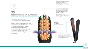DH1.4P DAFNI Power - Haarglättungsbürste