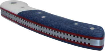Preview: Edelwild Jagd/- Taschenmesser Python (blau/weiß)