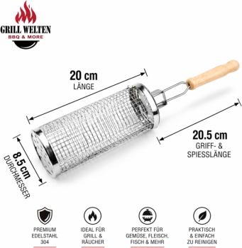Grill Welten Stainless Steel Grill Basket