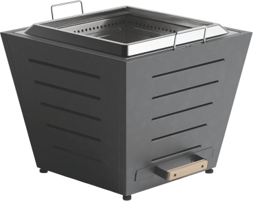 Grill Welten Raucharme Feuerschale (Firepit) aus Edelstahl – Ash