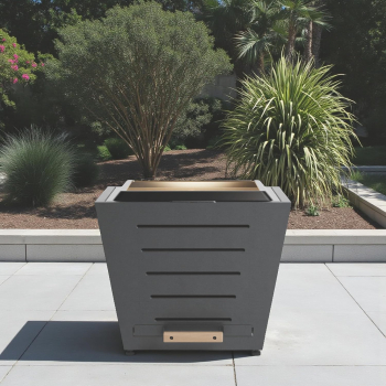 Preview: Grill Welten Raucharme Feuerschale (Firepit) aus Edelstahl – Ash