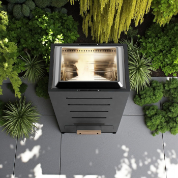 Preview: Grill Welten Raucharme Feuerschale (Firepit) aus Edelstahl – Ash