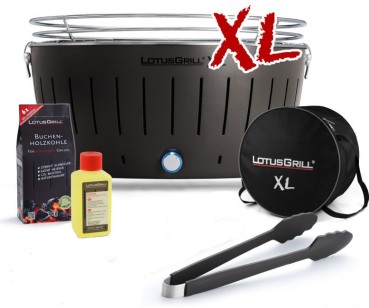 Starter-Set LotusGrill XL Anthrazitgrau, 5-tlg.