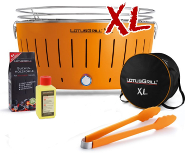 Starter-Set LotusGrill XL Mandarinenorange, 5-tlg.