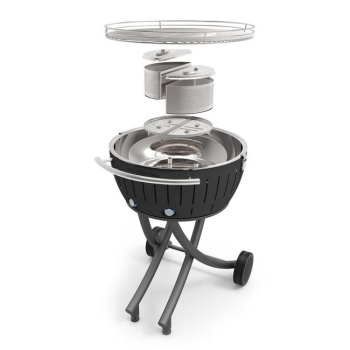 Preview: Starter-Set LotusGrill XXL Anthrazitgrau, 5-tlg.