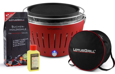 Asia-Set LotusGrill Classic Feuerrot, 5-tlg.