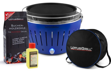 Asia-Set LotusGrill Classic Tiefblau, 5-tlg.