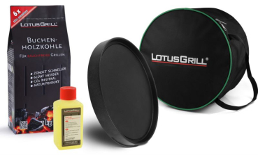 Preview: Asia-Set LotusGrill Classic Limettengrün, 5-tlg.