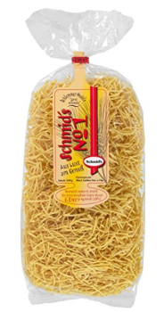 Schmid`s No.1 Bandnudeln "ganz schmale" (2mm) 500g