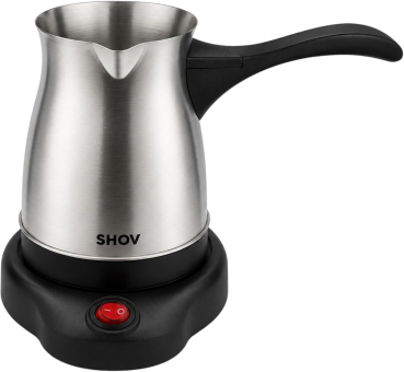 Shov Elektrischer Mokkakocher 450 ml, 600 W