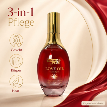 Preview: Softto Plus Love Oil hair, body, face - 120 ml