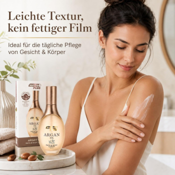 Preview: Softto Plus Argan Oil Face & Body Lotion 120 ml