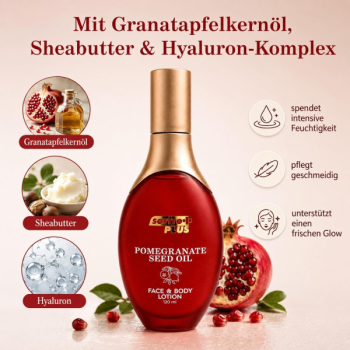 Preview: Softto Plus Pomegranate Seed Oil Face & Body Lotion 120 ml