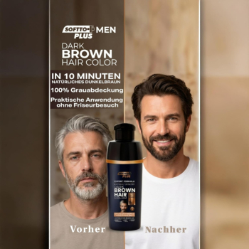 Preview: Softto Plus Expert Formular Hair Color Dark Brown -men- 400 ml