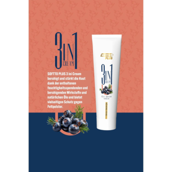 Preview: Softto Plus 3in1 Skin Care Cream - 50 ml