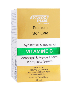 Preview: Softto Plus Brightening & Nourishing Complex Serum Vitamin C - 30 ml