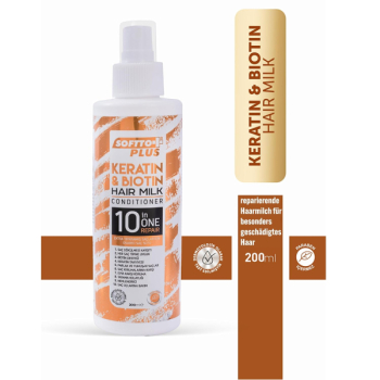 Preview: Softto Plus 10in1 Keratin & Biotin Conditioner Hair Milk - 200 ml