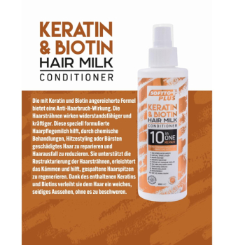 Preview: Softto Plus 10in1 Keratin & Biotin Conditioner Hair Milk - 200 ml