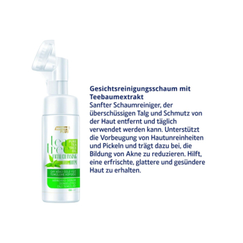 Preview: Softto Plus Gesichtsreinigungsschaum mit Teebaumextrakt - 150ml