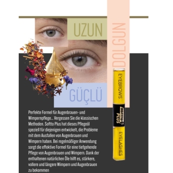 Preview: Softto Plus Eyebrow & Eyelash Care Serum - 10 ml + 10 ml