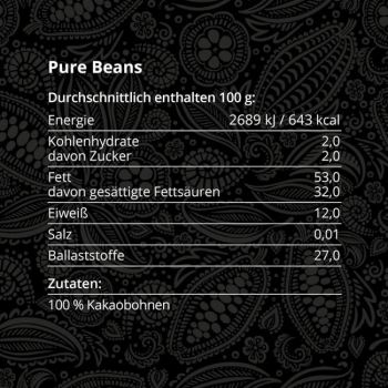 Preview: Takamanda Kakao Pure Beans 250 g
