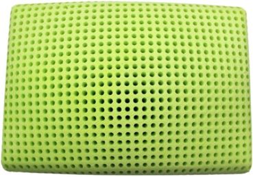 Preview: MAPE Nackenstützkissen viscoelastischer Thermo-Soft-Schaum 100% Baumwollbezug. geruchlos (Camping, 50 x 35 x 13,8 cm)