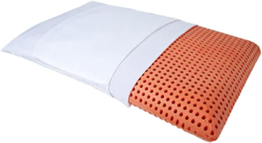 Preview: MAPE Duftkissen Nackenstützkissen viscoelastischer Thermo-Soft-Schaum mit 100% Baumwollbezug (Zitrus, 73 x 43 x 13,8 cm)