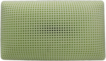 Preview: MAPE Duftkissen Nackenstützkissen viscoelastischer Thermo-Soft-Schaum mit 100% Baumwollbezug (Aloe Vera, 70 x 40 x 16 cm)