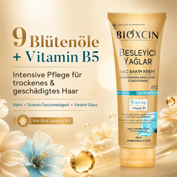 Bioxcin Pflege-Spülung mit nährenden Ölen - für trockenes & geschädigtes Haar 250 ml