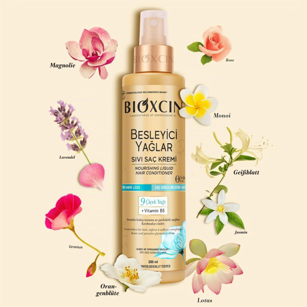 Bioxcin Nourishing Liquid Hair Care Conditioner for dry & damaged hair 200 ml