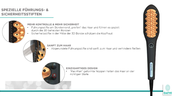 DH1.4P DAFNI Power - Haarglättungsbürste