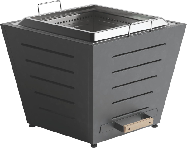 Grill Welten Raucharme Feuerschale (Firepit) aus Edelstahl – Ash