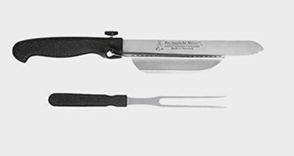 "Das Magische Messer" Set mit Haltegabel für Linkshänder