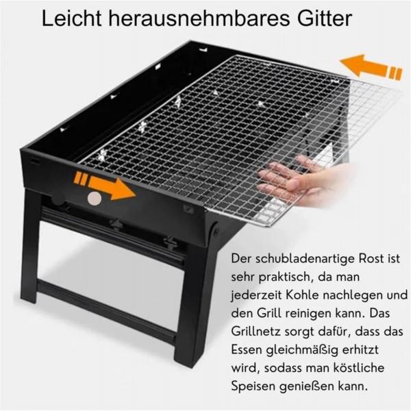 IMEX tragbarer Mini BBQ Grill