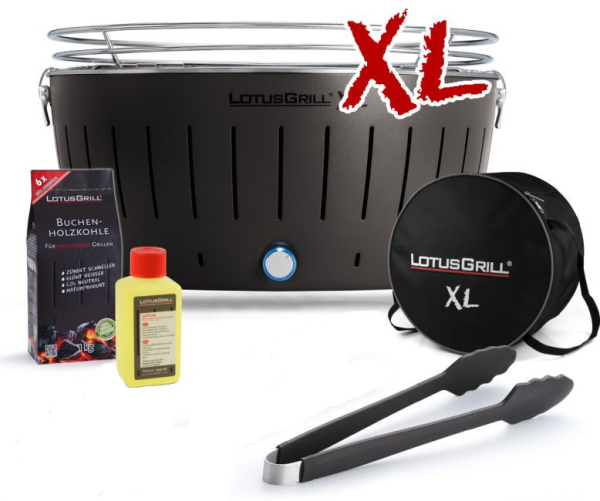Starter-Set LotusGrill XL Anthrazitgrau, 5-tlg.