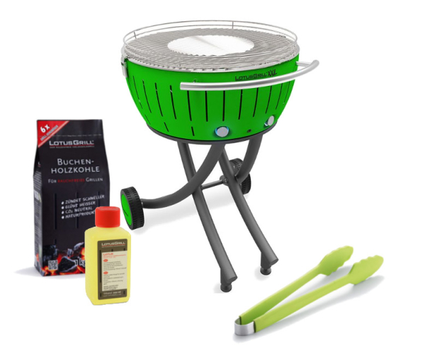 Starter set LotusGrill XXL Lime Green, 5 pcs.