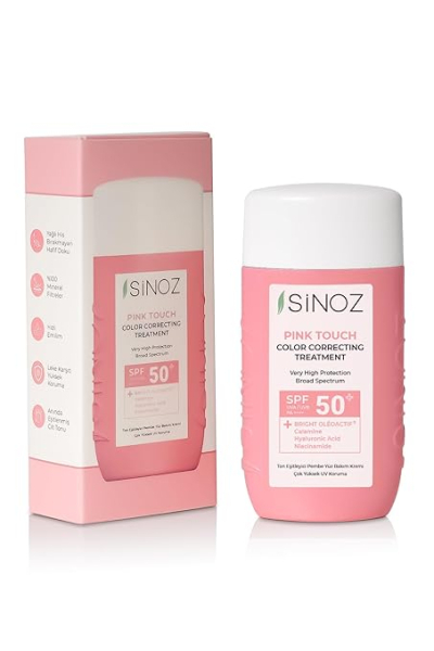 SINOZ Pink Touch Color Correcting Treatment SPF50+