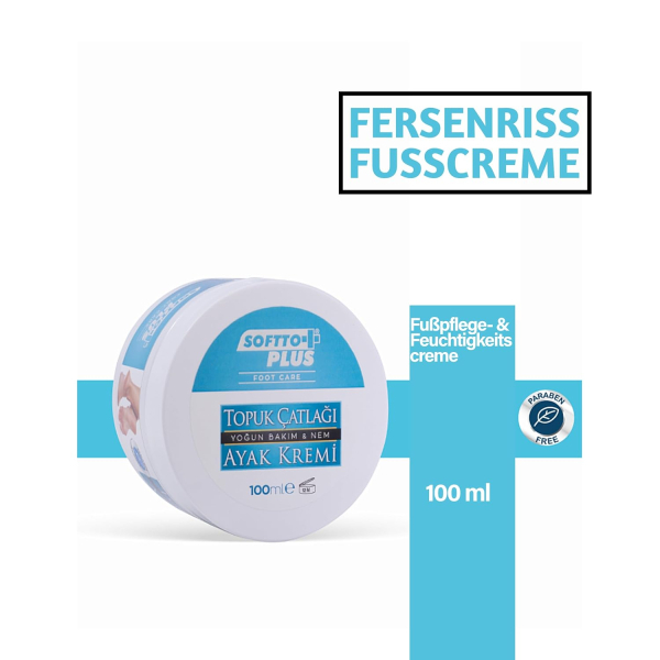 Softto Plus Fußcreme intenisve Pflege - 100 ml